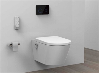 Contrôlez votre confort : télécommande électronique élégante pour bidet