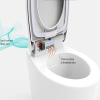 siège de toilette professionnel air frais siège d'urée siège pour laisser partir les odeurs