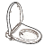 Intégré Siège De Bidet